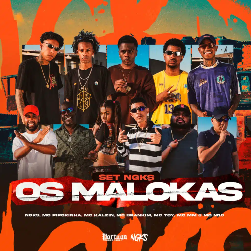 Set Ngks - Os Malokas (feat. Mc Mm, MC M10, Mc Brankim & MC Kalzin)