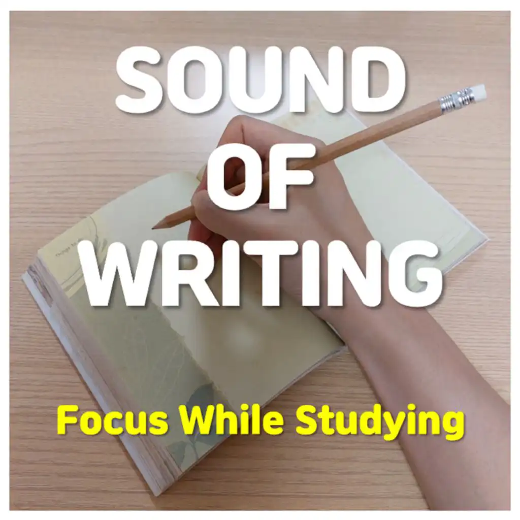 ASMR LOFI (Pencil Slowly Writing Sound, Focus While Studying, White Noise)