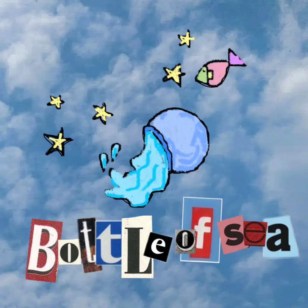 Bottle of sea