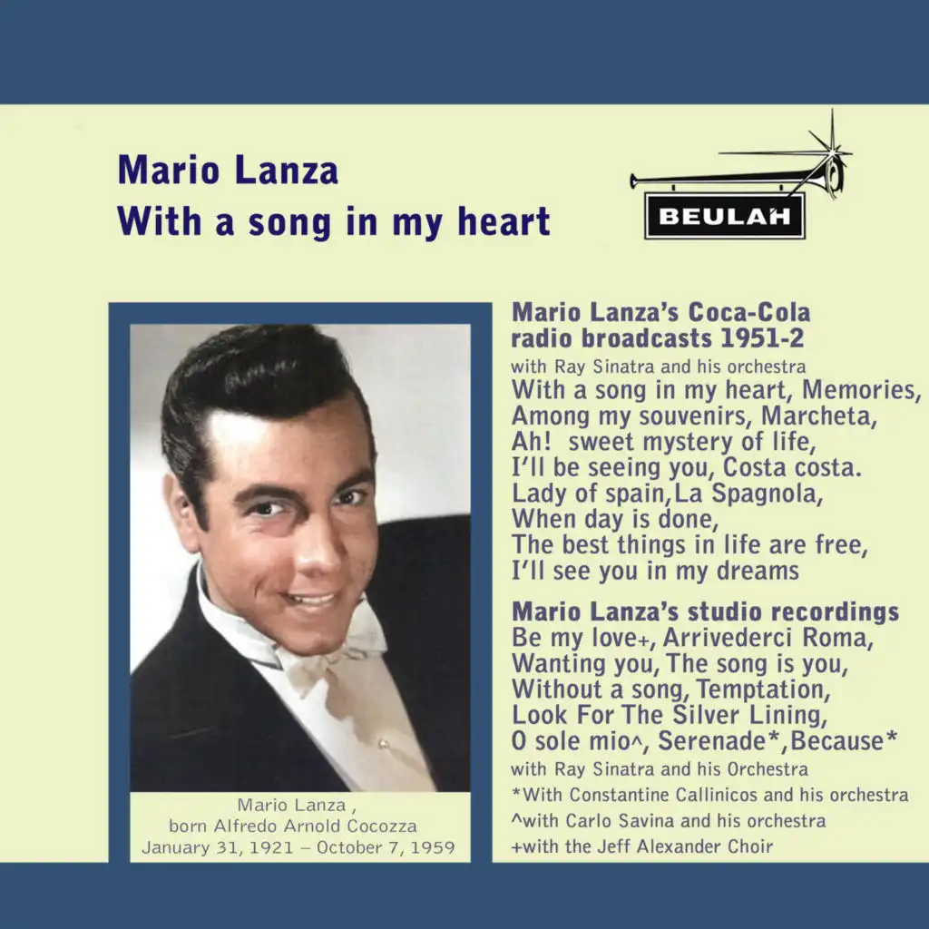 Mario Lanza: With a Song in My Heart