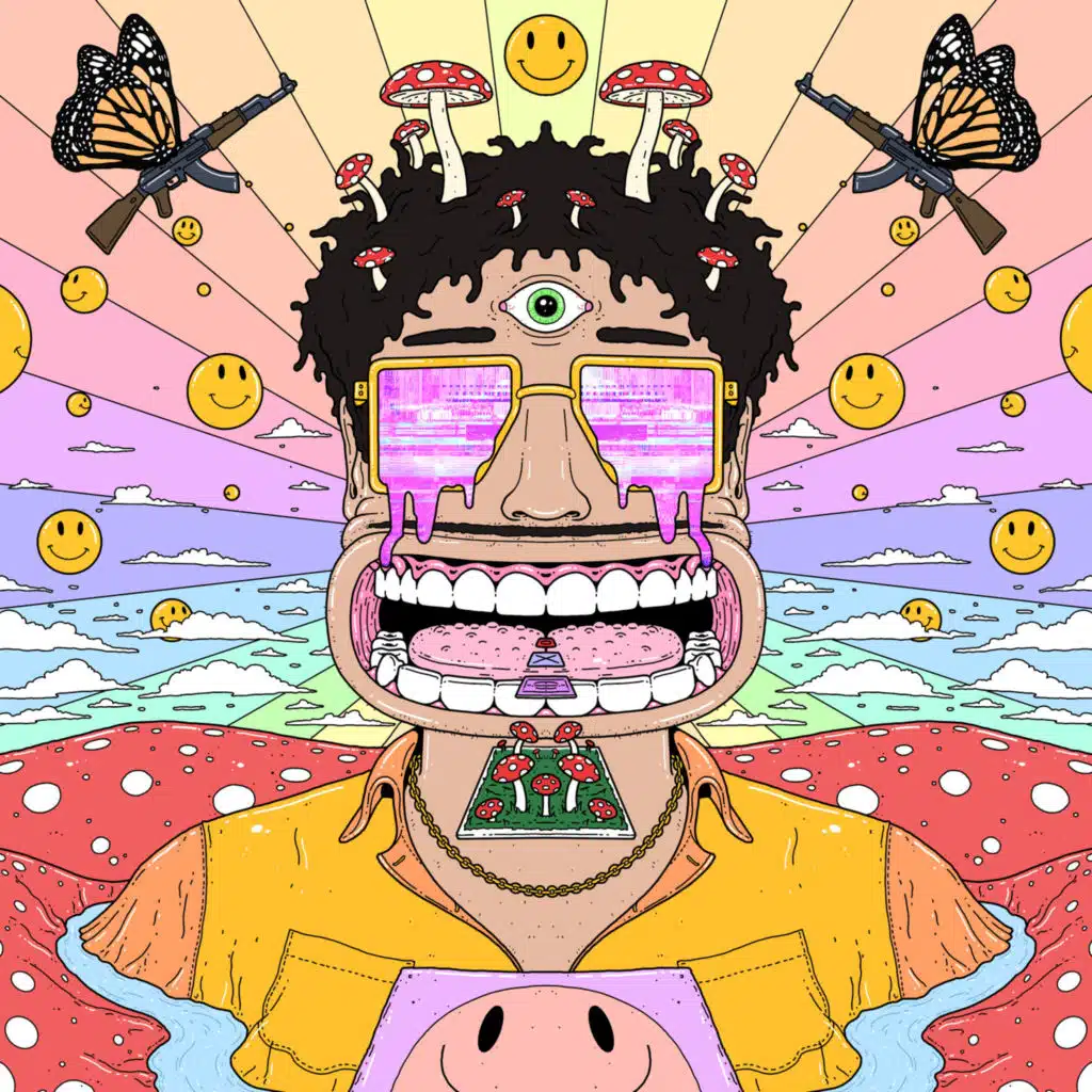 ACiiiD DRIPPED FLYING BUTT€R GUNS