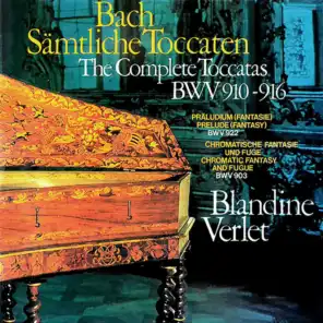 J.S. Bach: Toccata in F-Sharp minor, BWV 910
