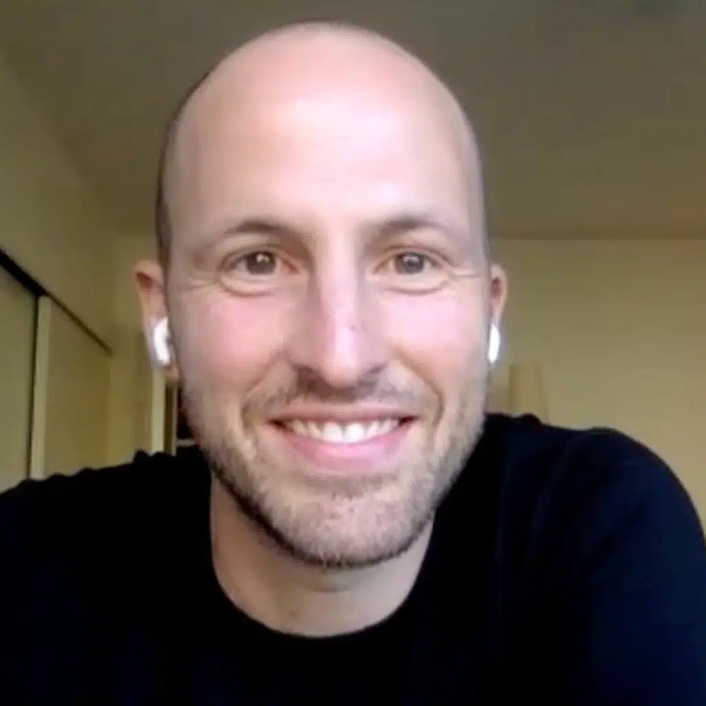 Hanging out with David