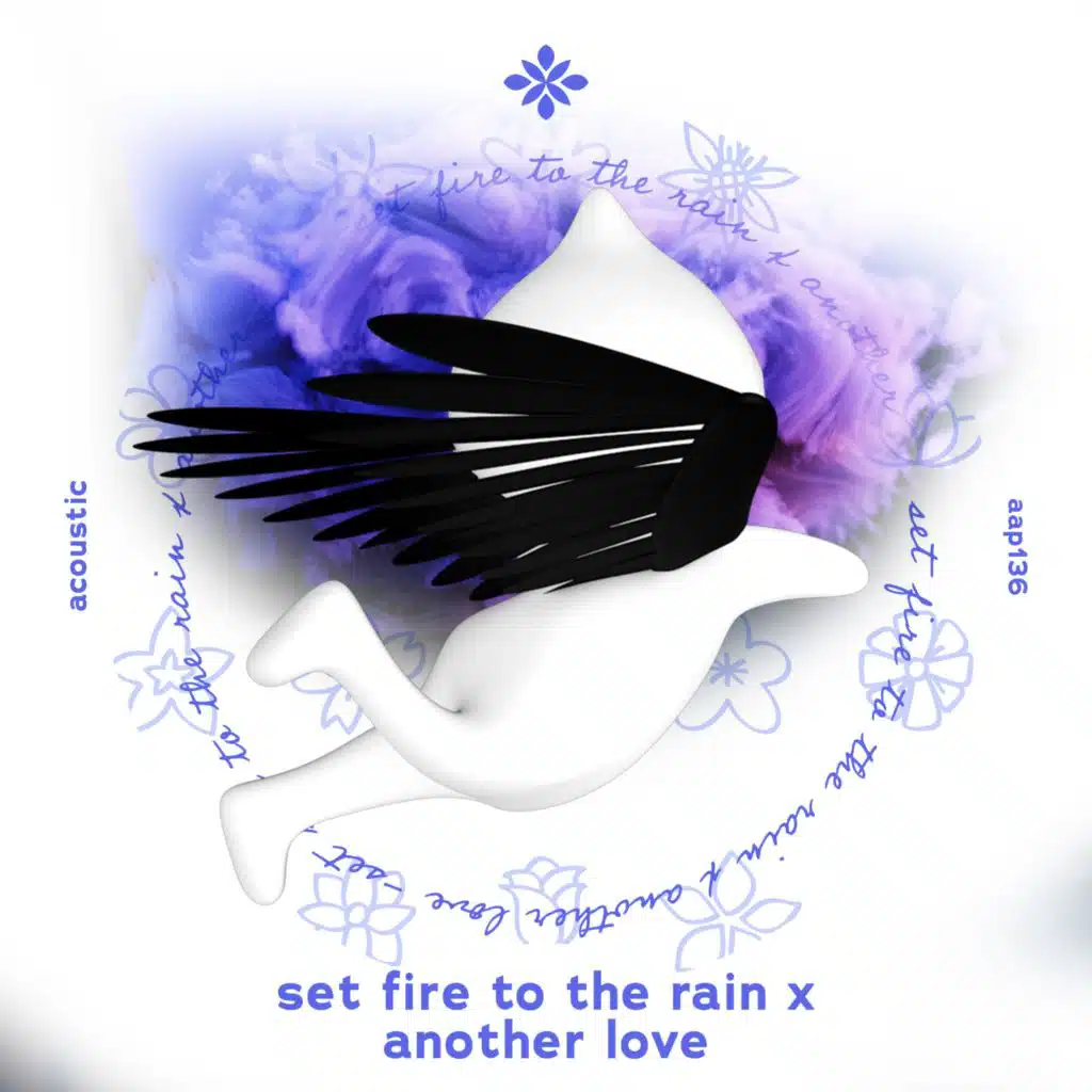 set fire to the rain x another love - acoustic