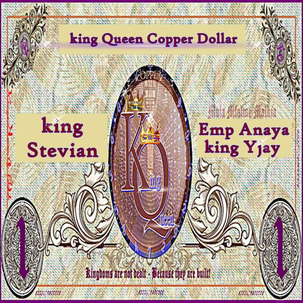 King Queen Copper Dollar
