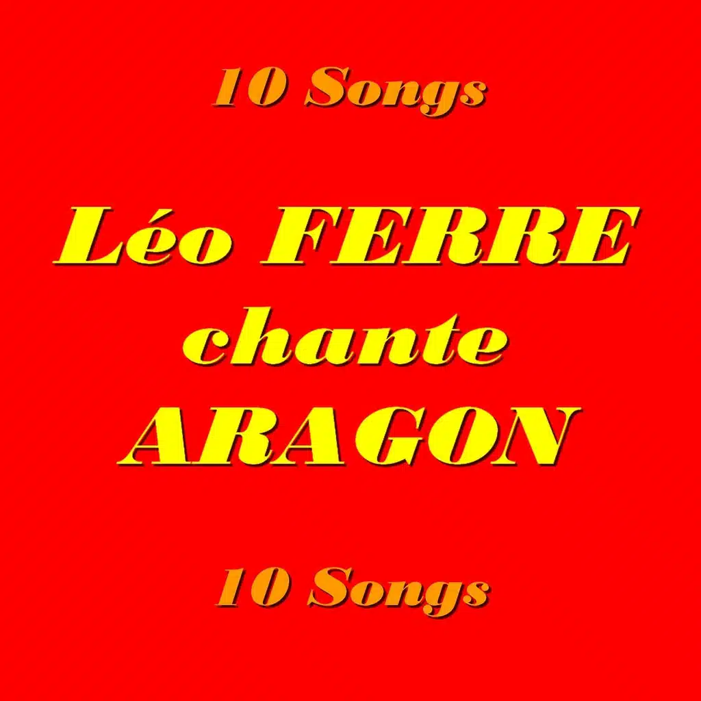 Léo Ferré chante Aragon