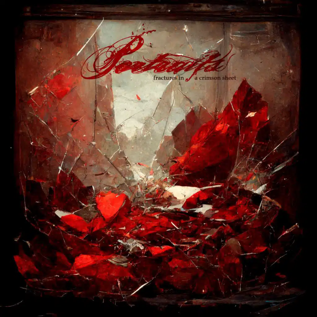 Fractures In A Crimson Sheet