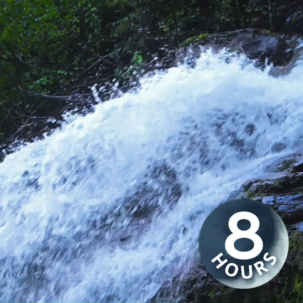 Waterfall White Noise 8 Hours | Sleep, Study, Relax