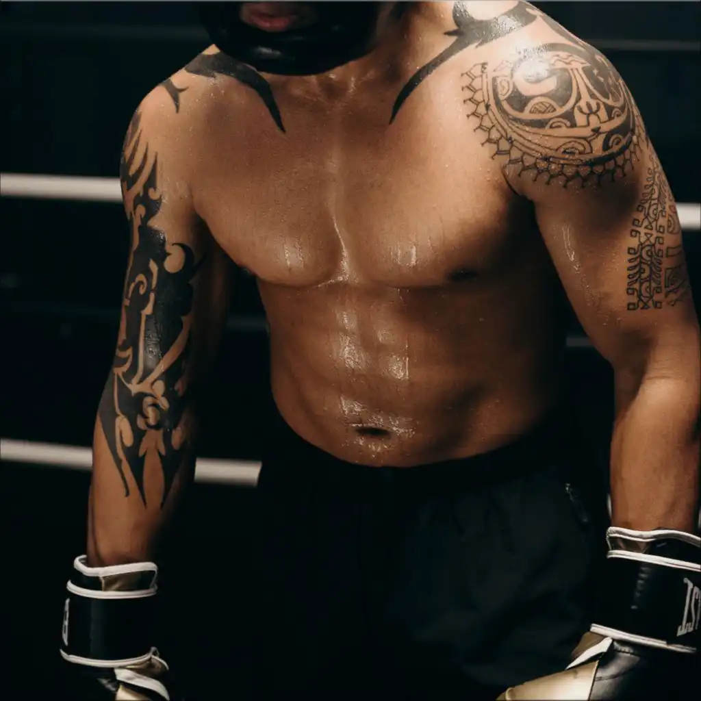 Gym Drill Boxing Agressive Motivation Champion