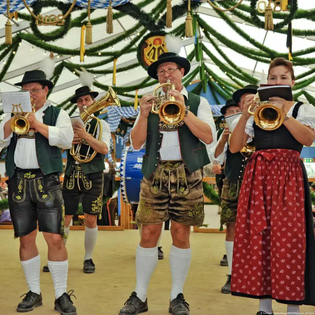 In Tracht auf die Wiesn