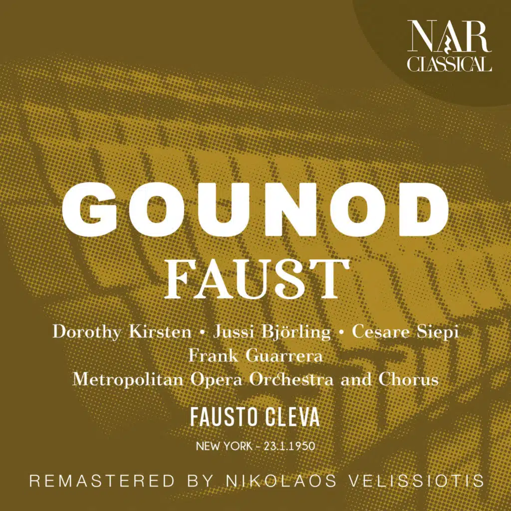 Faust, CG 4, ICG 61, Act II: "Merci de ta chanson!" (Chœur, Valentin, Wagner, Méphistophélès, Siebel)