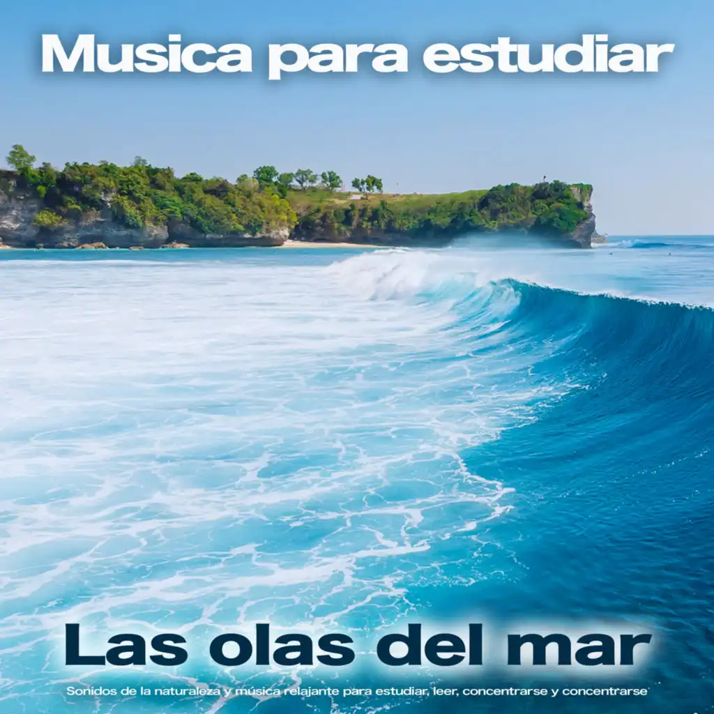 Musica para estudiar: Las olas del mar  - Sonidos de la naturaleza y música relajante para estudiar, leer, concentrarse y concentrarse