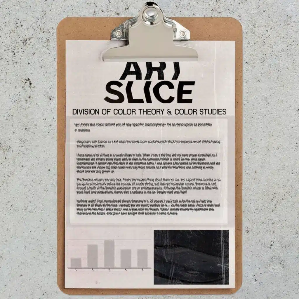 Black - Art Slice Museum Laboratories Division of Color Theory and Color Studies