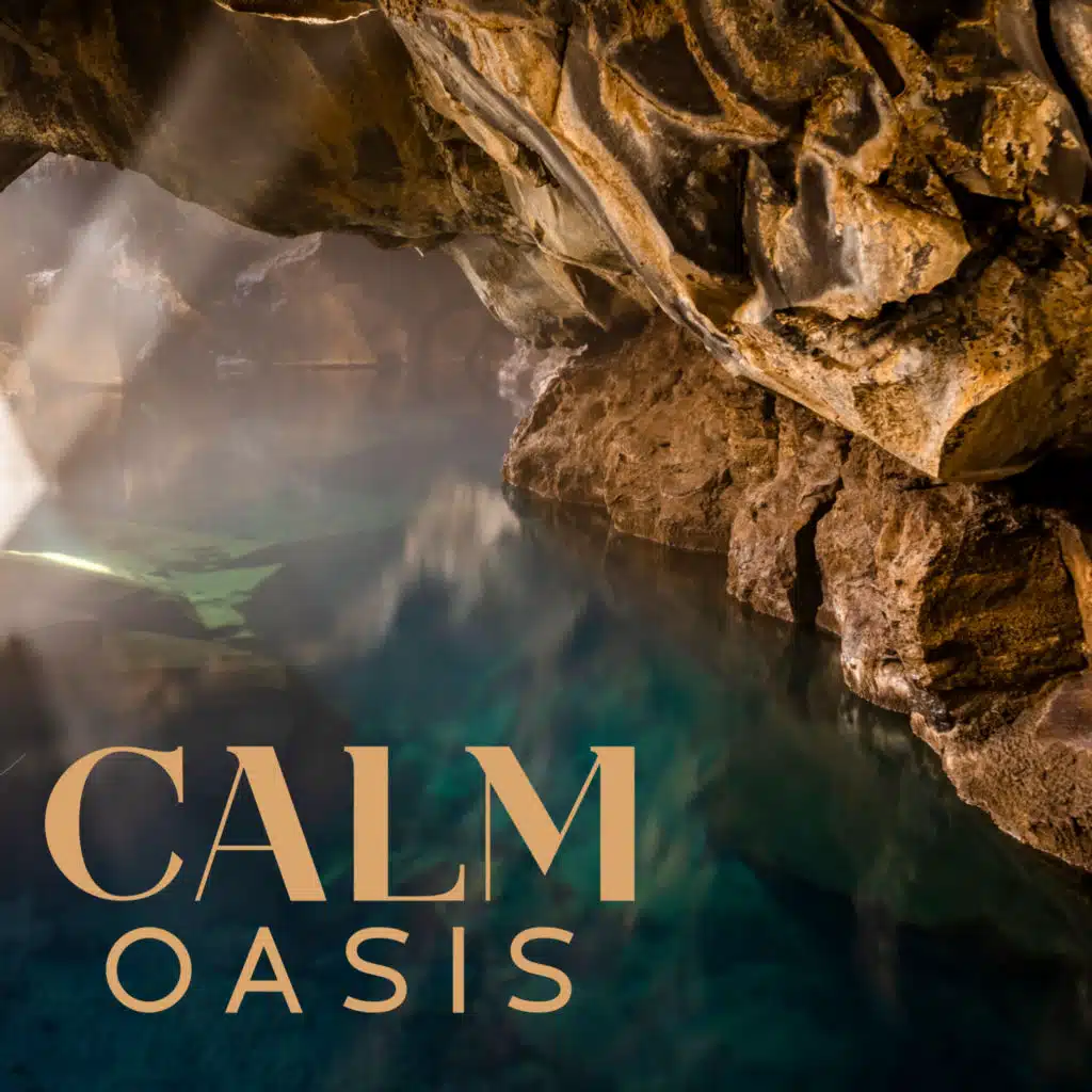 Calm Oasis: Piano, Bells, Guitar, Harp, Cave Water, River, Stream