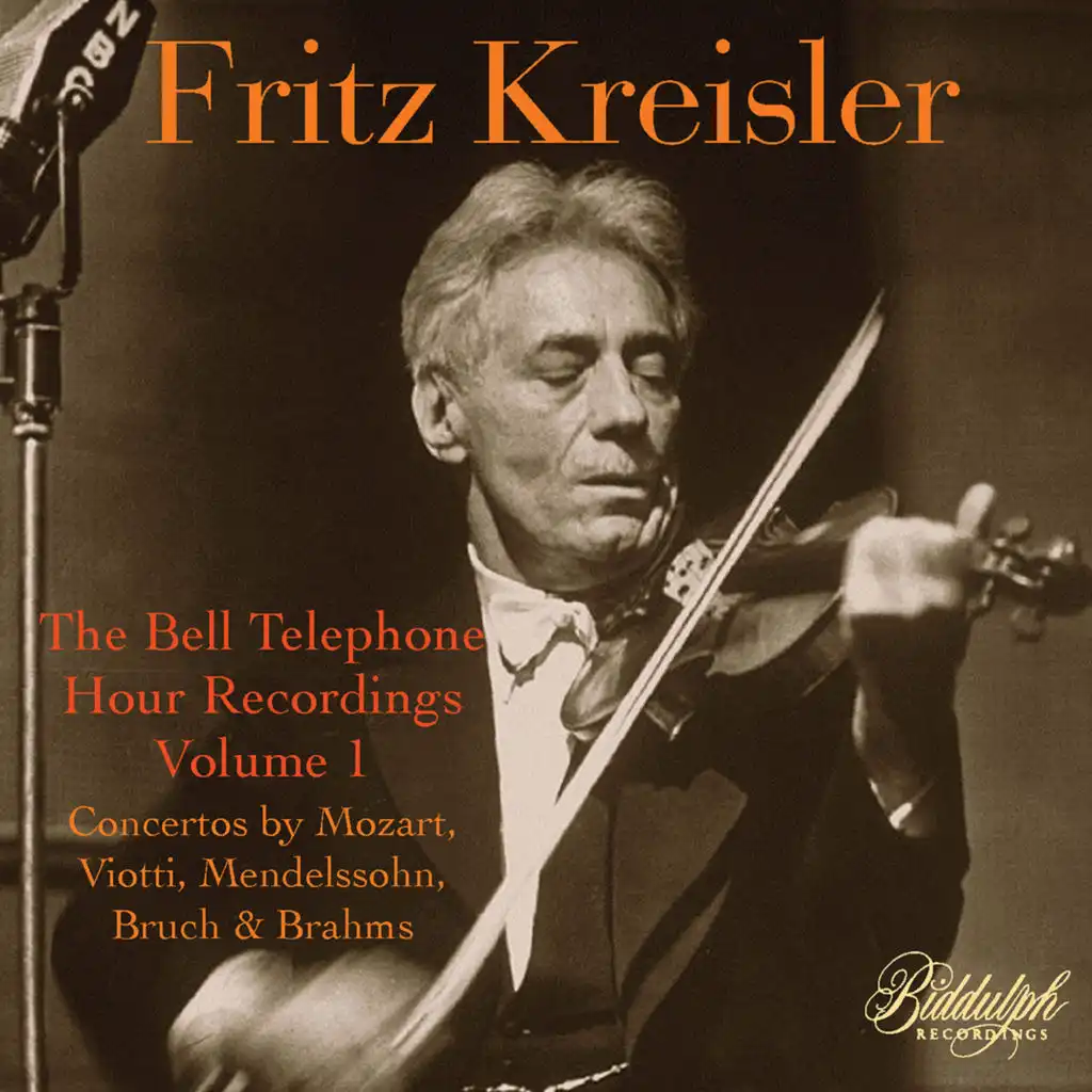 Violin Concerto No. 22 in A Minor, G. 97 (Arr. F. Kreisler): III. Agitato assai [Live] [Remastered 2022]