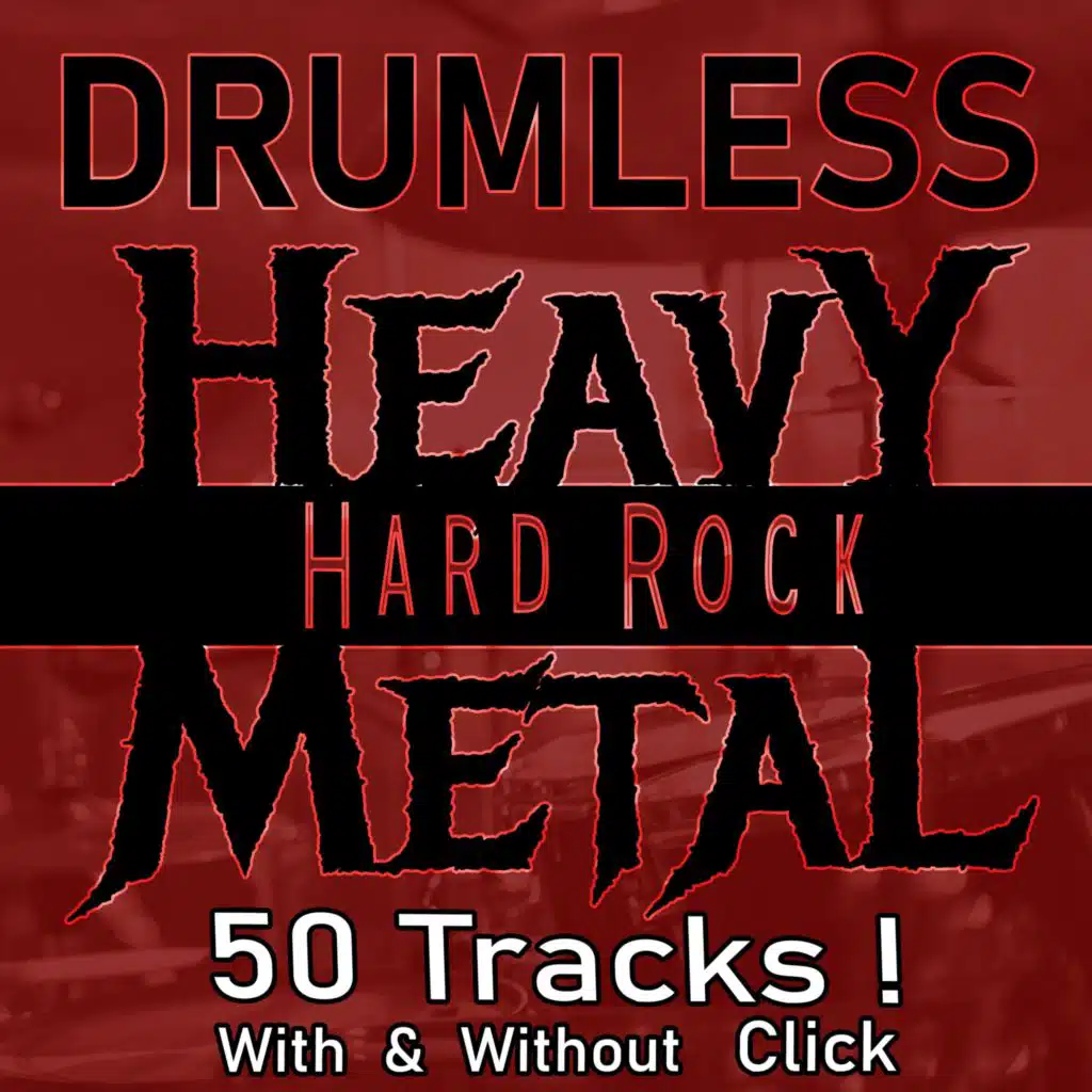 No Drums Energy Hard Rock Metal Drumless Track | 140 BPM