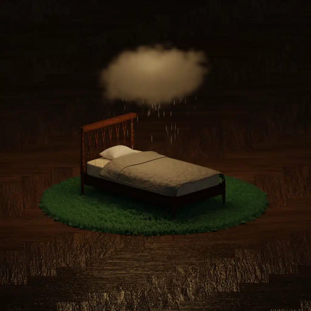 Classical Piano in the Rain (Rain.ver)