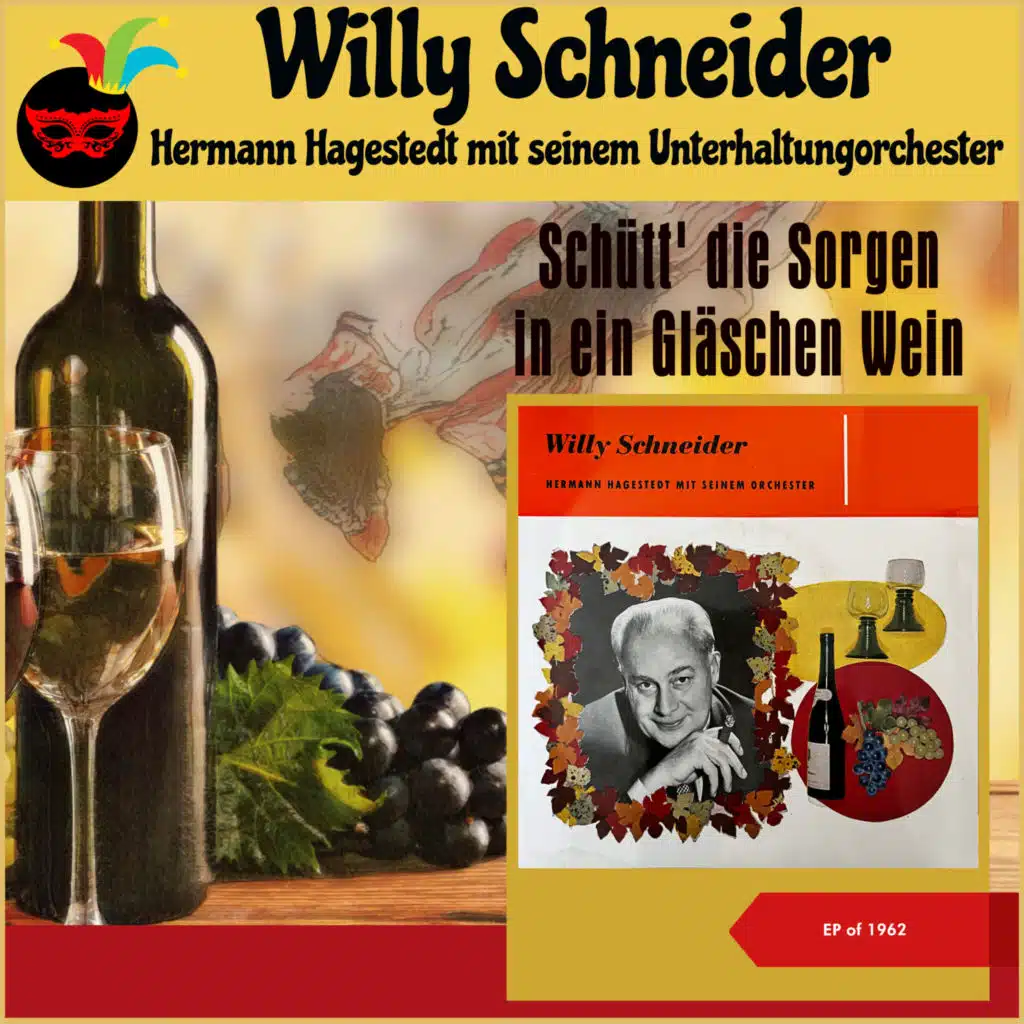 Schütt' die Sorgen in ein Gläschen Wein
