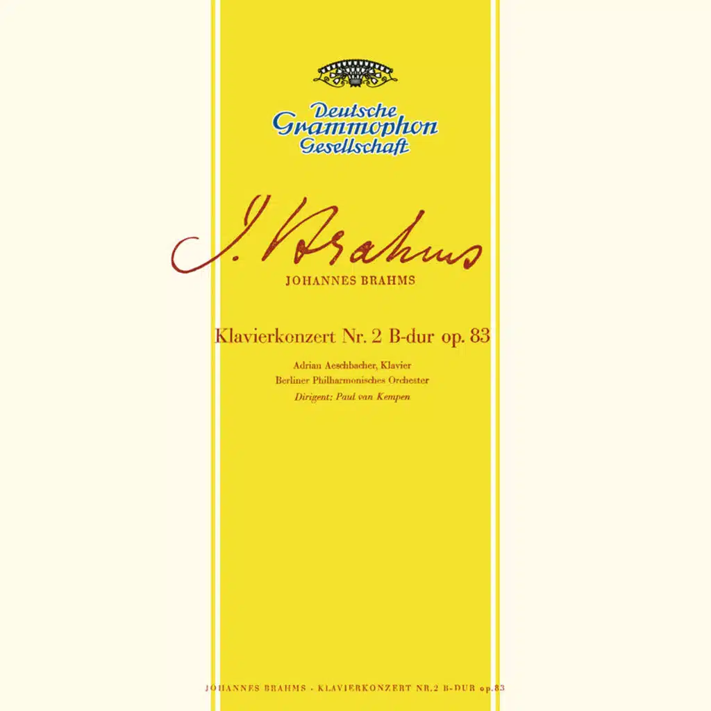Brahms: Piano Concerto No.2 In B Flat, Op.83; Hungarian Dances No.1, 3, 5, 6, 17-21