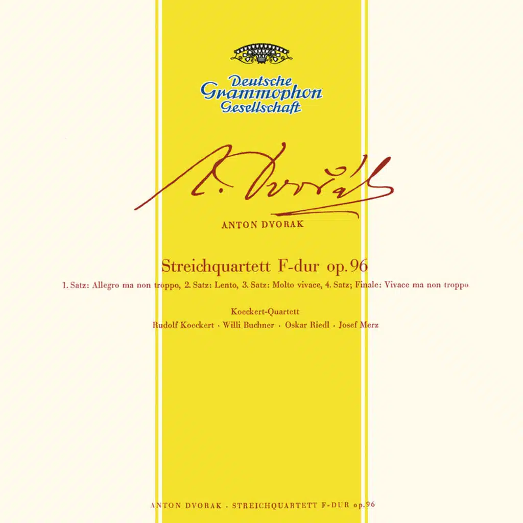 Dvorák: String Quartet No.12 In F Major, Op.96 - "American", B.179 / Bruckner: String Quintet In F Major