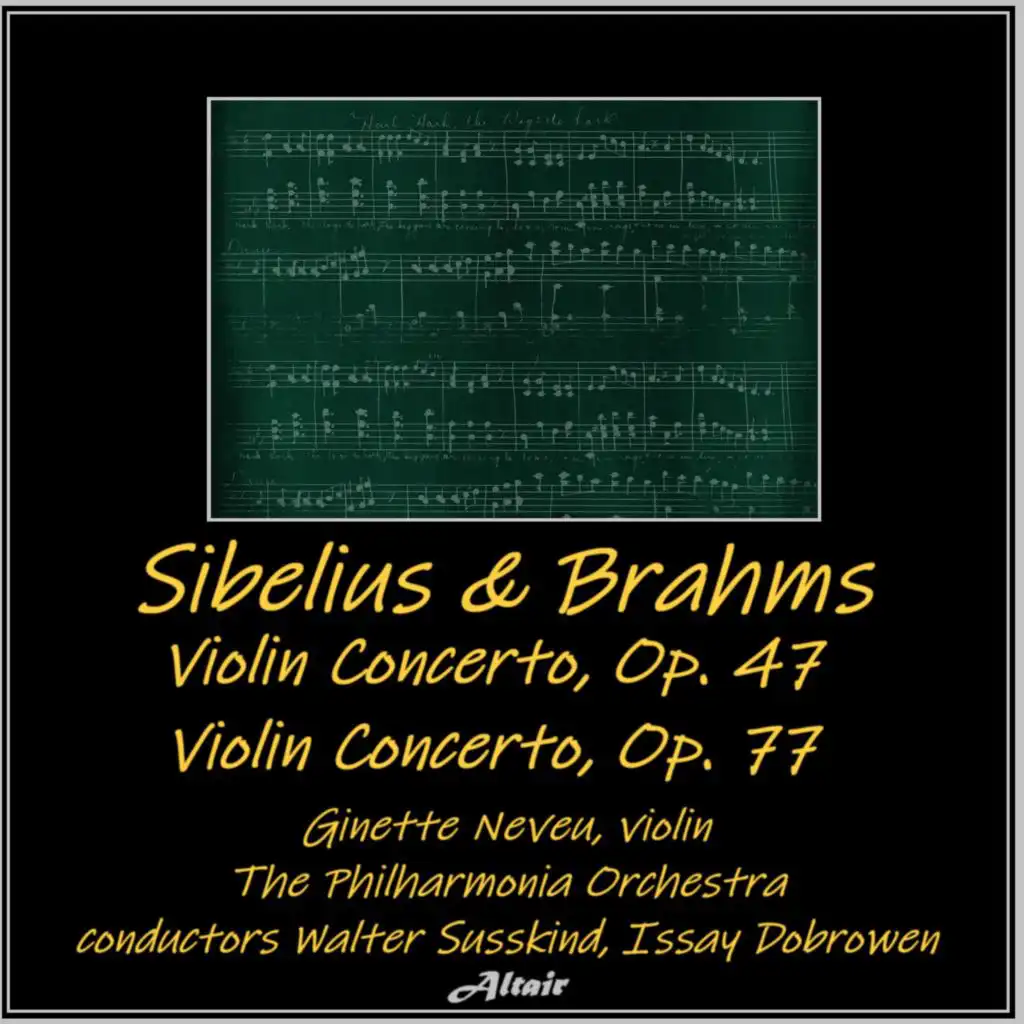 Sibelius & Brahms: Violin Concerto, OP. 47 - Violin Concerto, OP.77