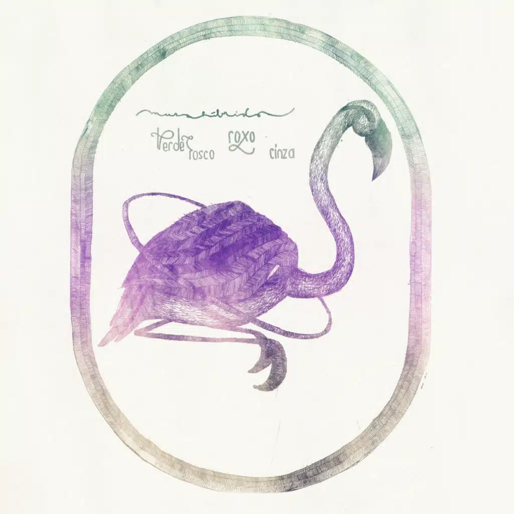 Verde Fosco Roxo Cinza