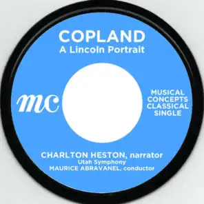 Charlton Heston, Maurice Abravanel and Utah Symphony