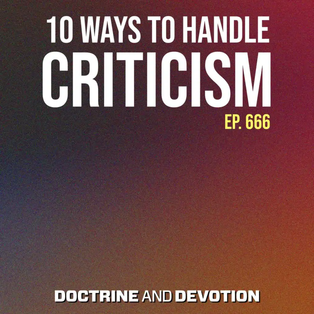10 Ways to Handle Criticism