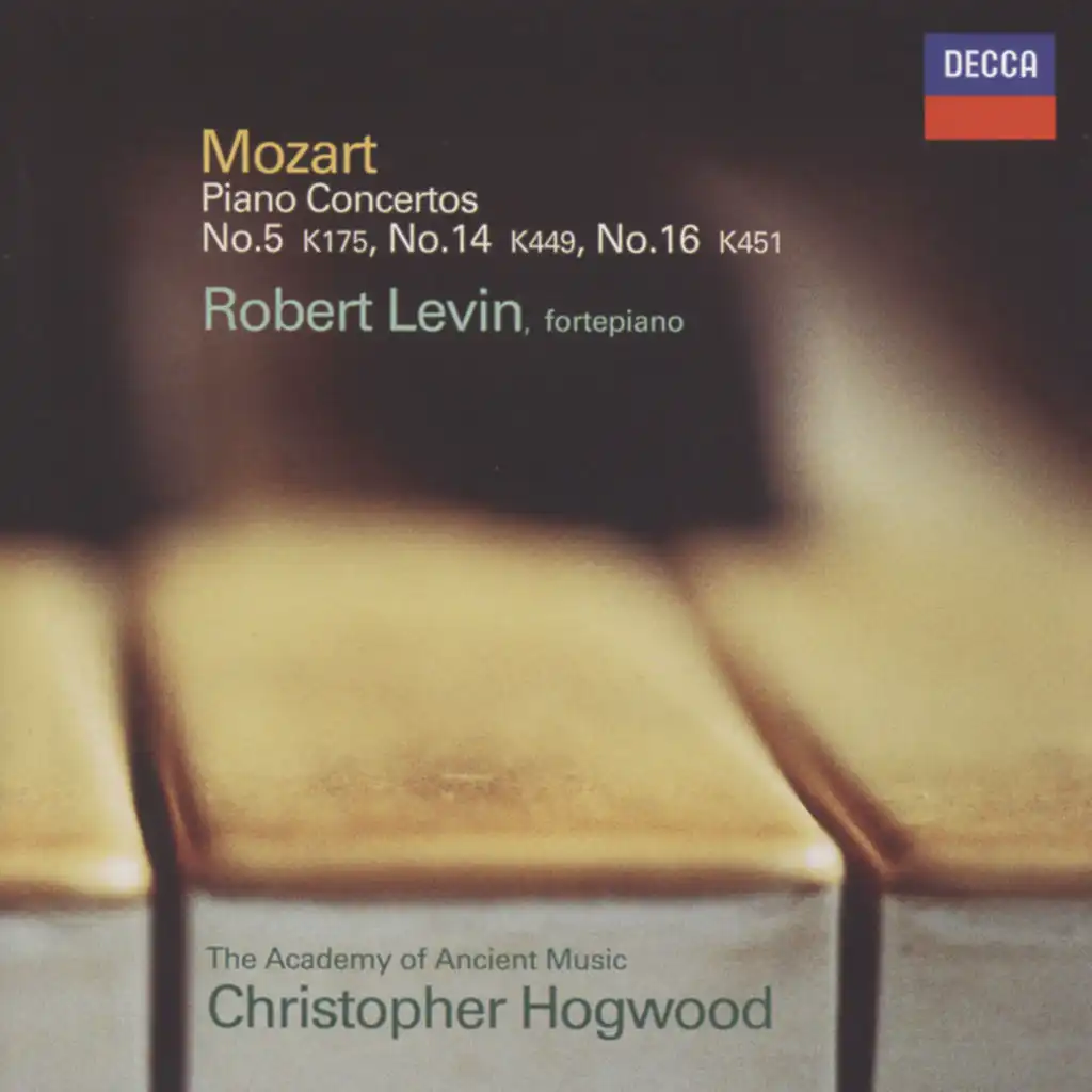 Robert Levin, Academy of Ancient Music & Christopher Hogwood