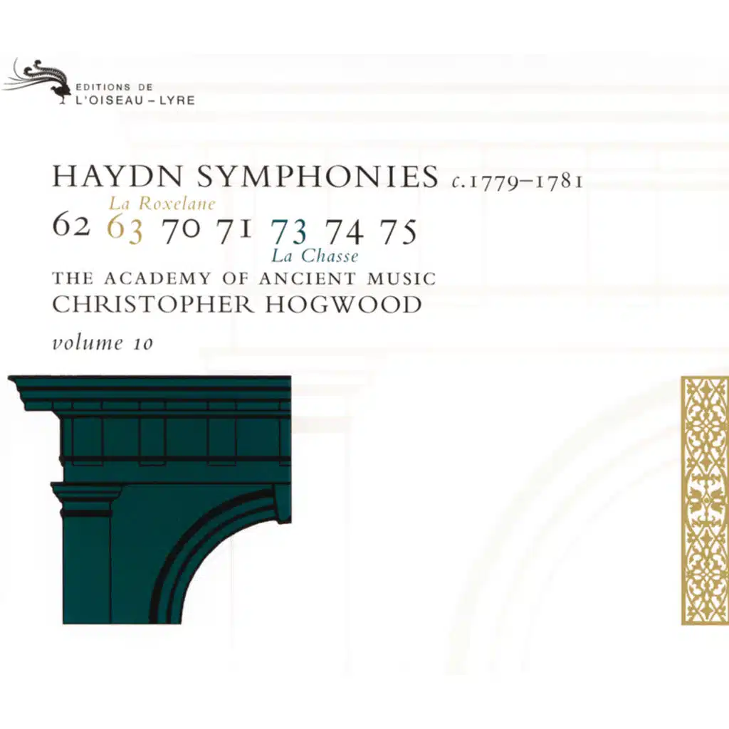 Haydn: Symphony No. 63 in C Major, Hob.I:63 - "La Roxelane": 3. Menuet (Allegretto)