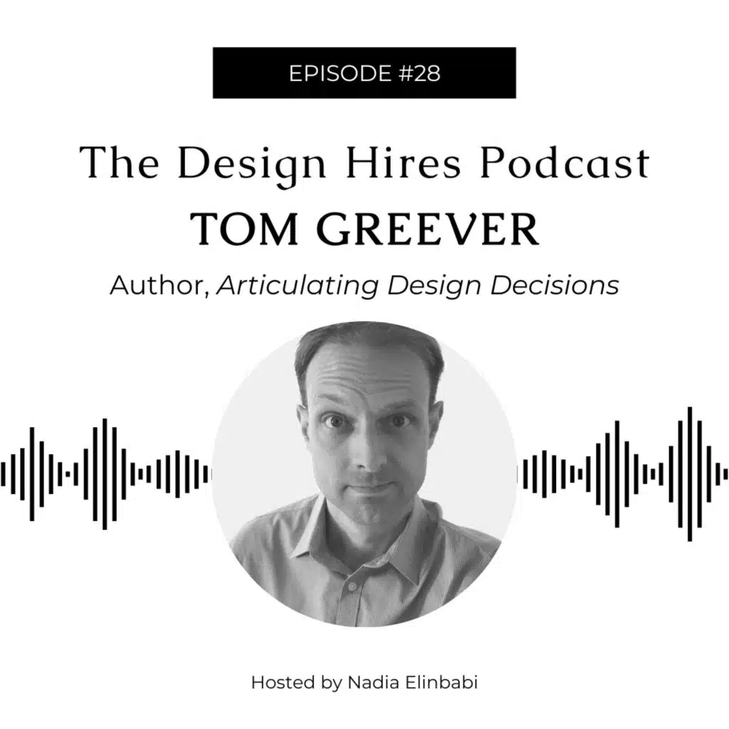 Design Hires Interviews Tom Greever