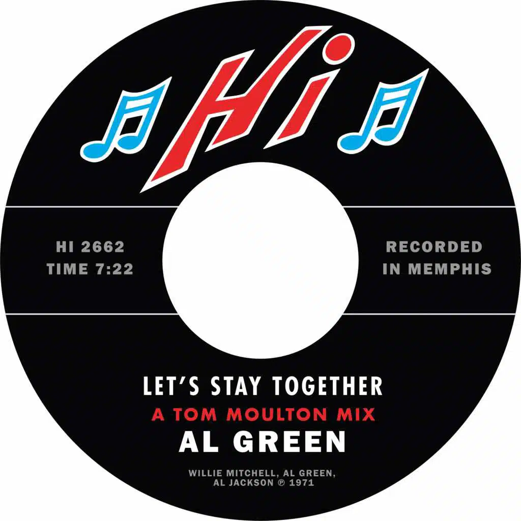 Let's Stay Together (feat. Tom Moulton)