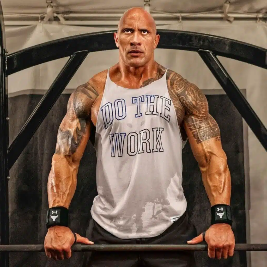 الشهير باسم "ذا روك" على خطى ريغان