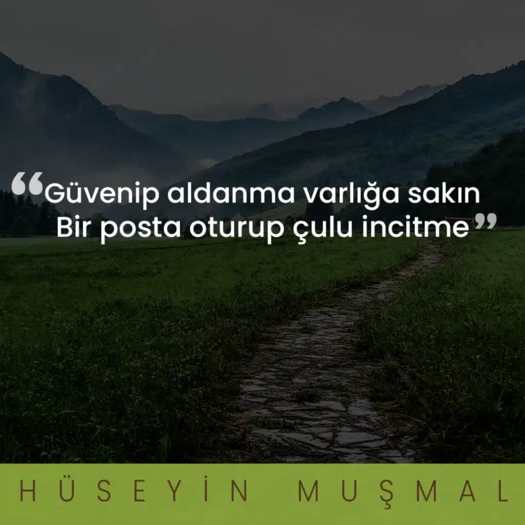 İncitme • Hüseyin Muşmal