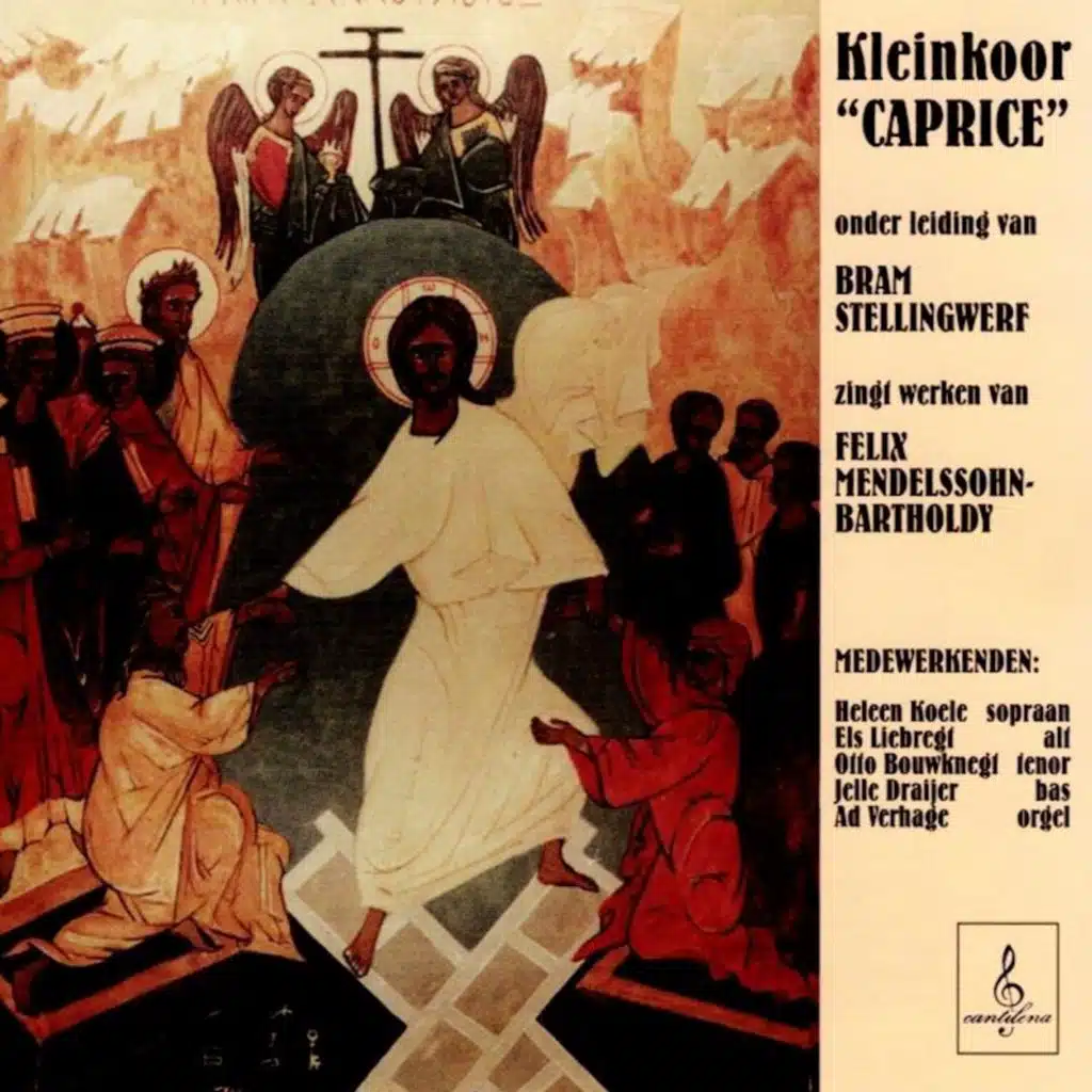 Kleinkoor Caprice zingt werken van Felix Mendelssohn-Bartholdy (Live)