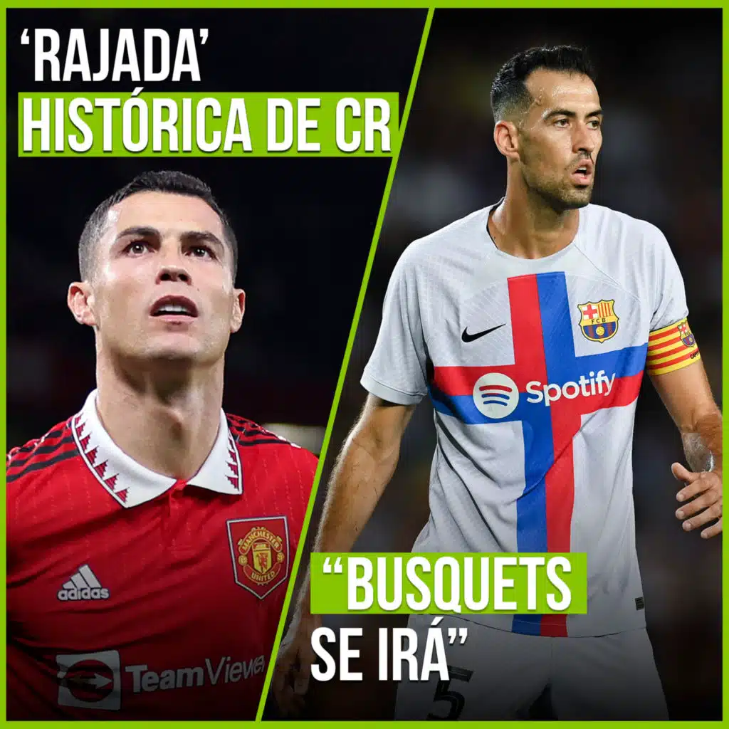GMF 14 de noviembre - "Caen los primeros equipos de la Liga Santander en Copa, Van Gaal dice que De jong sustituirá a Busquets, el rajadón monumental de Cristiano Ronaldo, gesto obsceno de Mbappé..."
