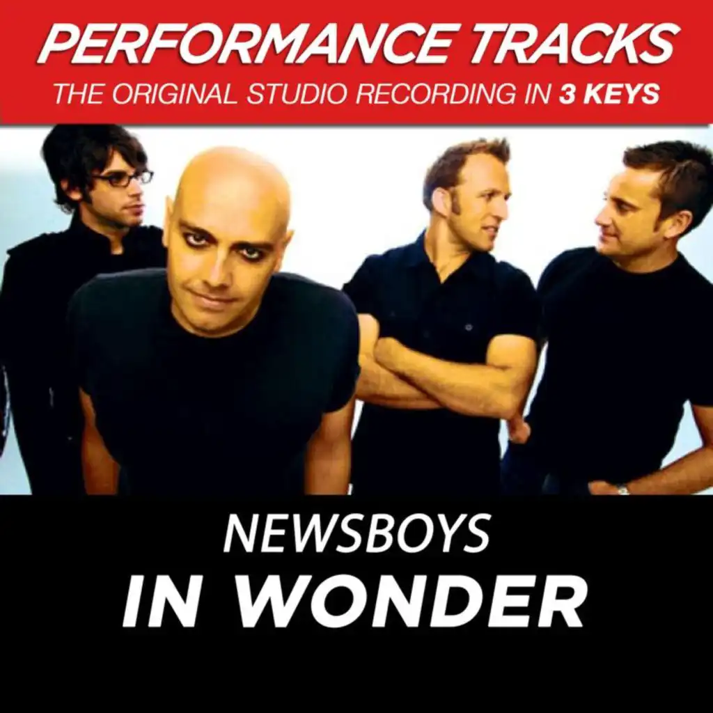 In Wonder (Medium Key Performance Track With Background Vocals; TV Track)