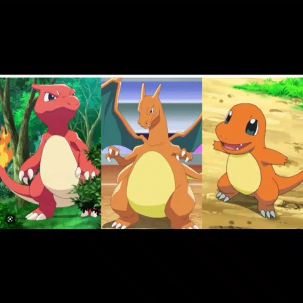 Pokémon:Glumanda bis Glutexo       Folge:2                                      Pokedex Nr.4 bis 6