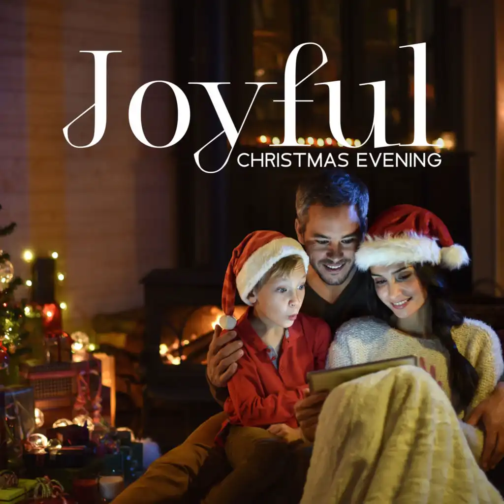 Joyful Christmas Evening: Family Gathering, Magical Atmosphere, Winter Relaxation