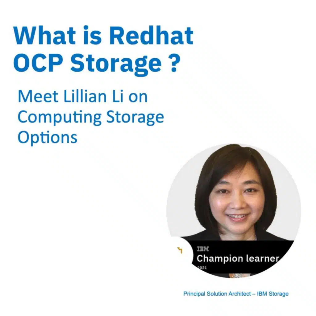 What are Compute Storage options in containers ?
