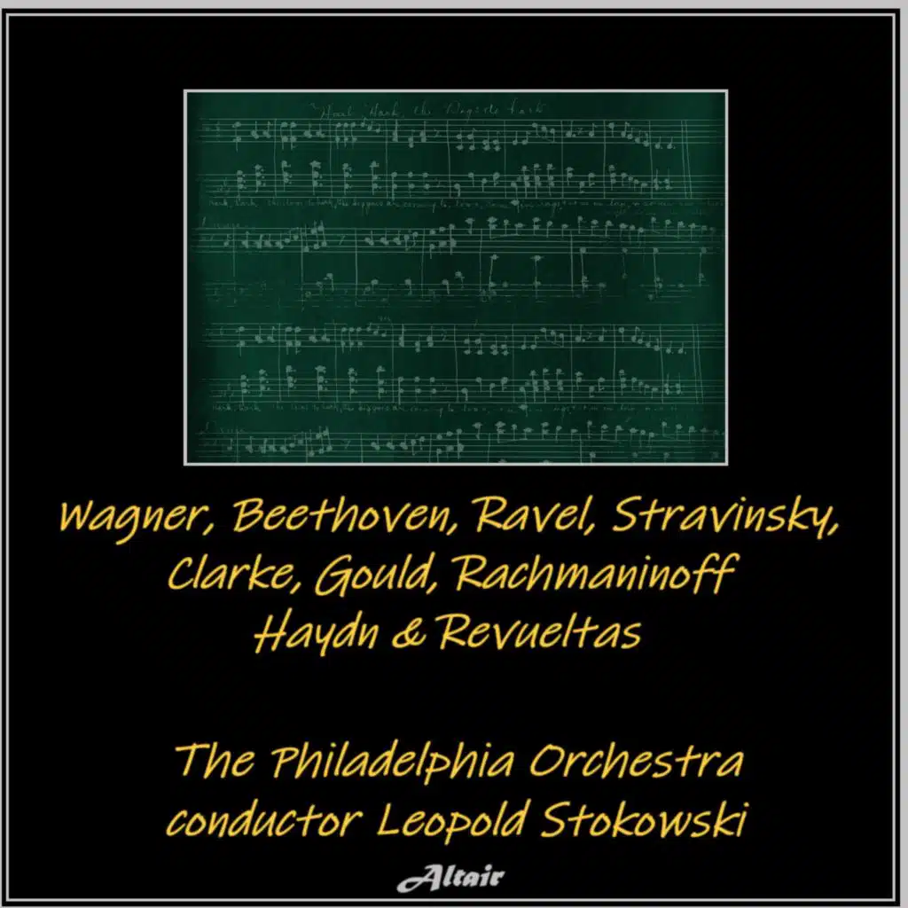 Wagner, Beethoven, Ravel, Stravinsky, Clarke, Gould, Rachmaninoff, Haydn, Revueltas