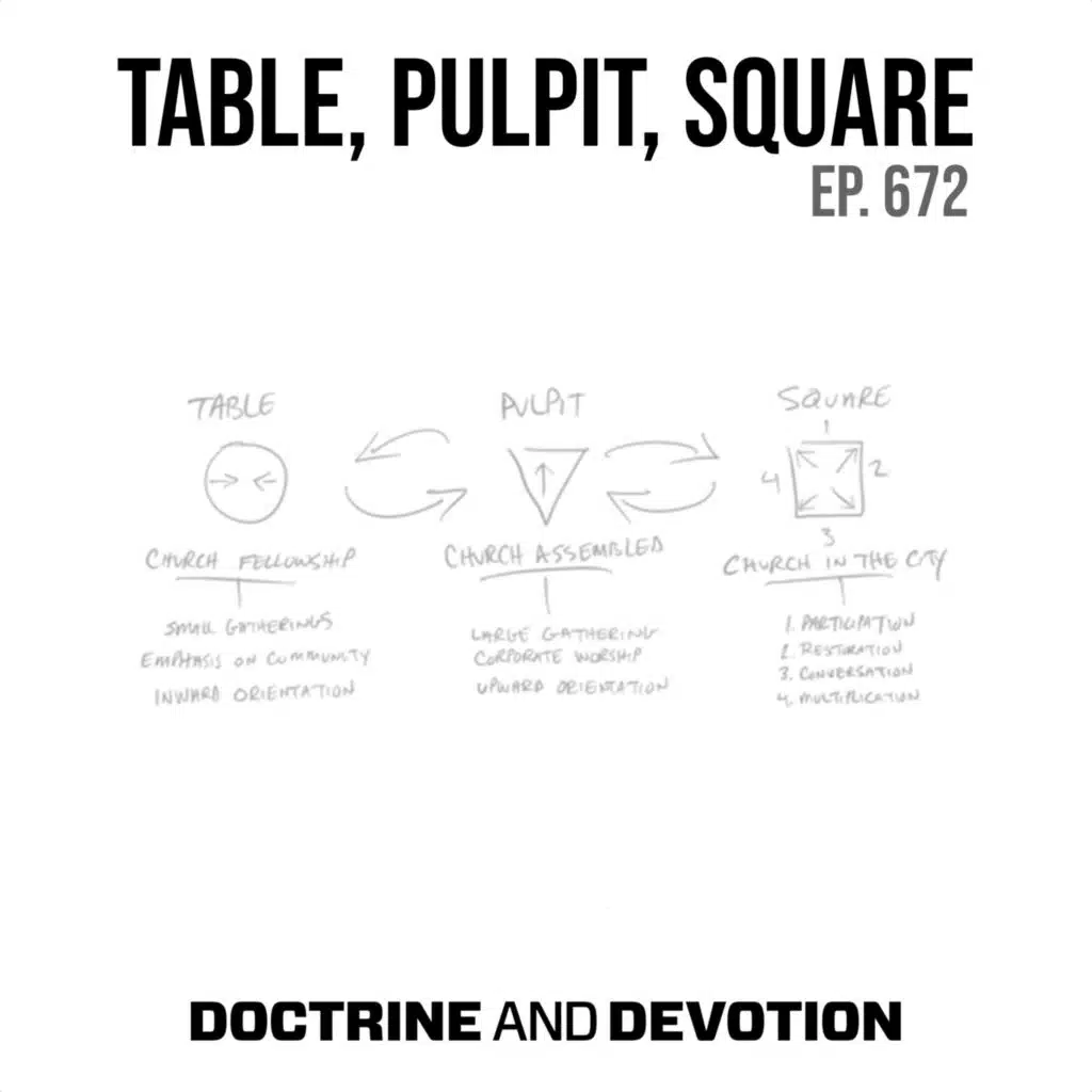 Table, Pulpit, Square