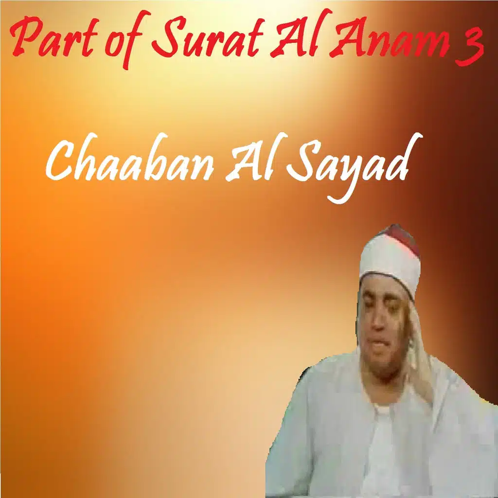 Part of Surat Al Anam 3 (Quran)