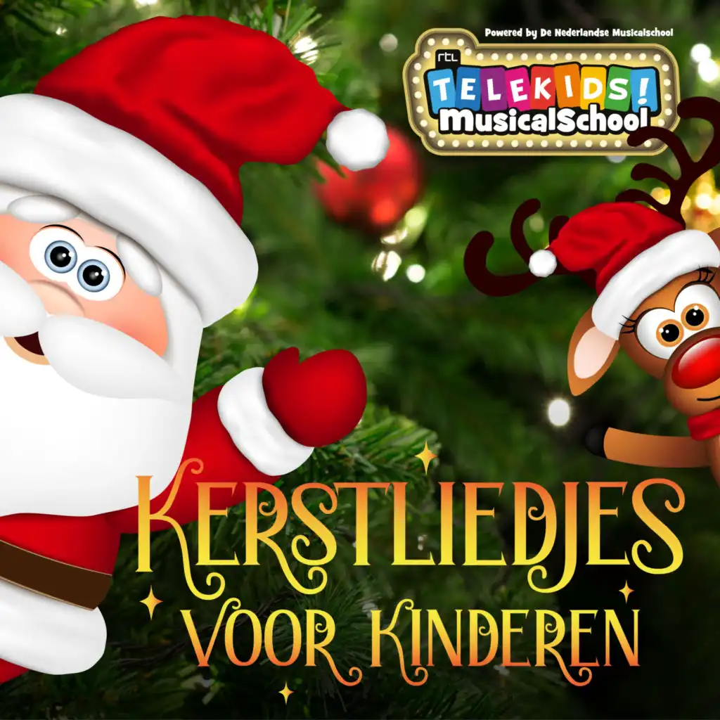 De Kerstman Is Op Weg Naar De Stad