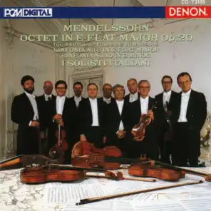 Mendelssohn: Octet in E-Flat Major Op. 20, Sinfonias Nos. 6 & 10