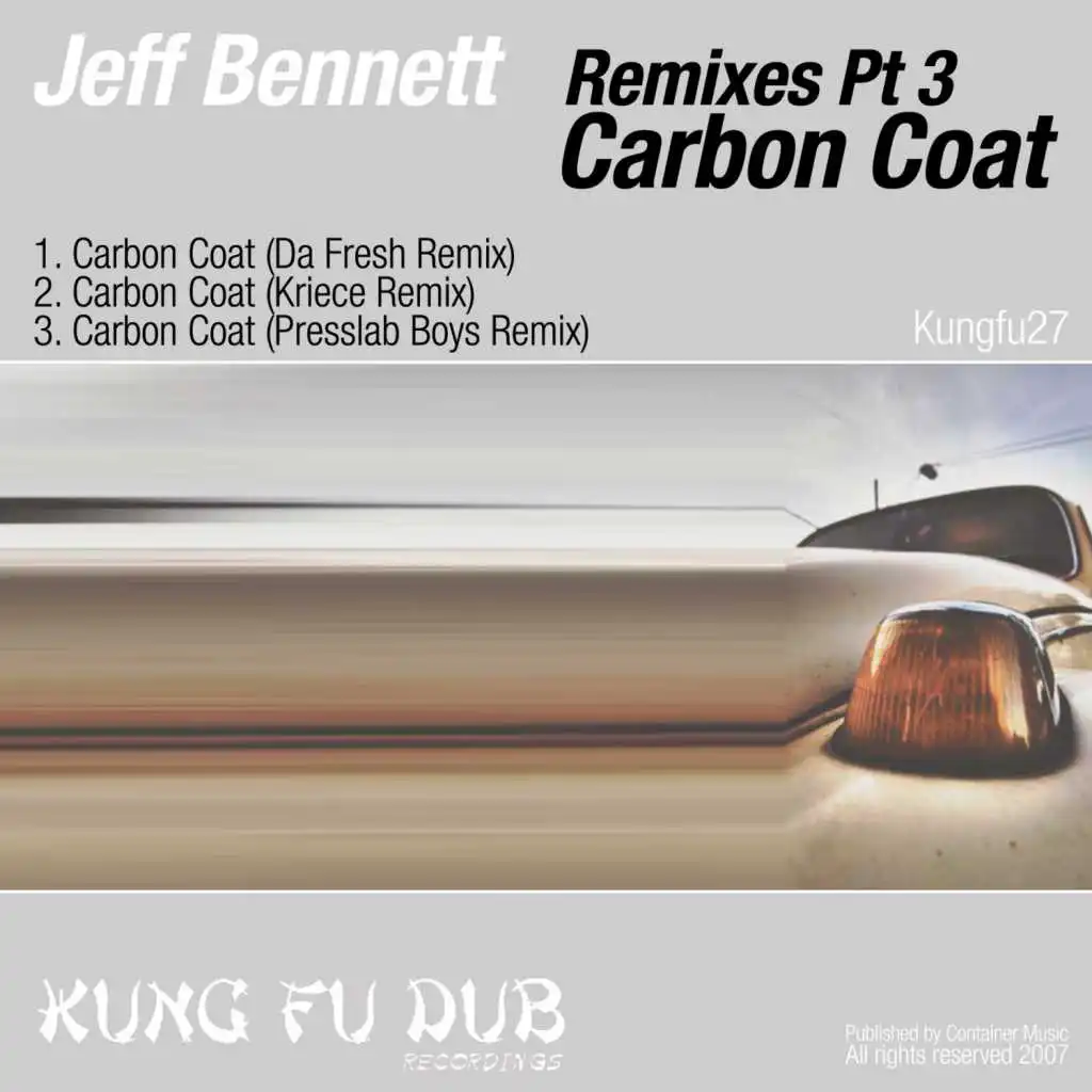 Remixes Part 3 - Carbon Coat