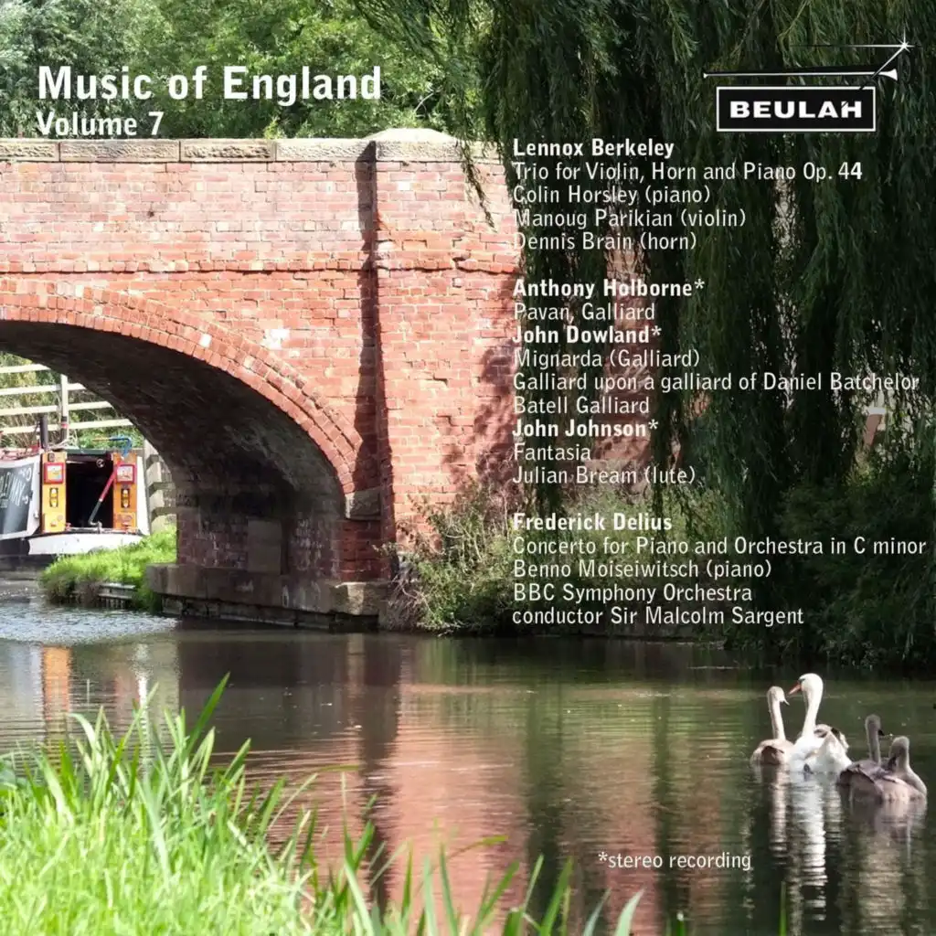Music of England, Vol. 7