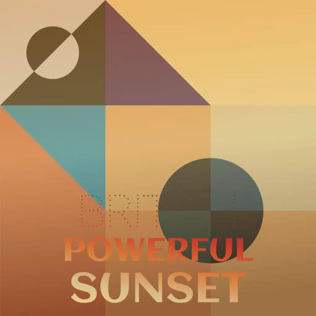 British Powerful Sunset