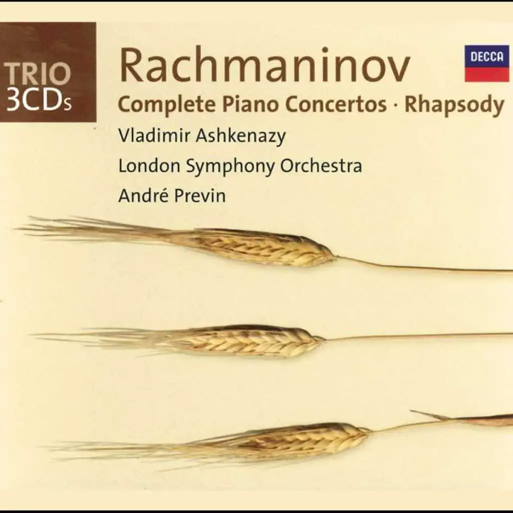 Rachmaninoff: Piano Concerto No. 1 in F-Sharp Minor, Op. 1: II. Andante