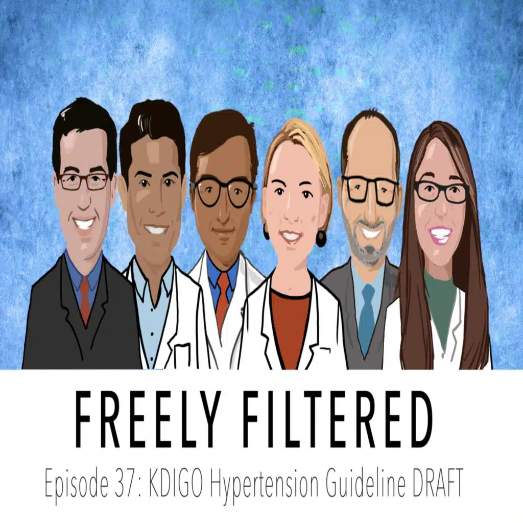 Freely Filtered 037: The first Guideline Draft: KDIGO Hypertension Guidelines